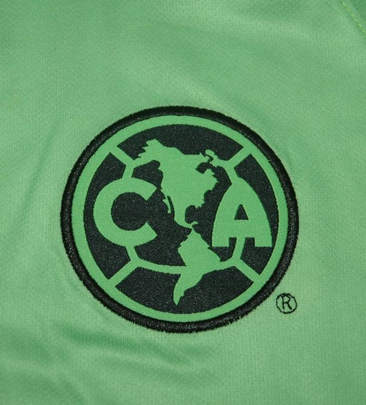 Club American 2015-16 Green Third Soccer Jersey - Click Image to Close